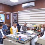 केंद्रीय आयुष राज्य मंत्री (स्वतंत्र प्रभार) श्री जाधव से मिले, आयुष मंत्री  इन्दर सिंह परमार