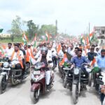 उप मुख्यमंत्री  अरुण साव ने स्वतंत्रता सेनानियों को किया नमन, तिरंगा यात्रा में विकसित और आत्मनिर्भर भारत बनाने का संकल्प